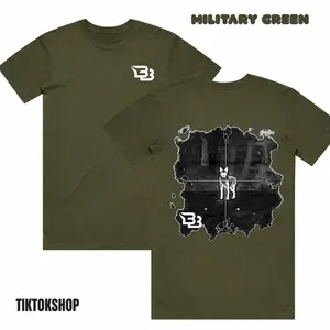 Predator Hunting T-Shirt, Coyote in Scope Graphic Tee, Tactical Outdoor Hunter Shirt for Men Women, Unisex Cotton Top