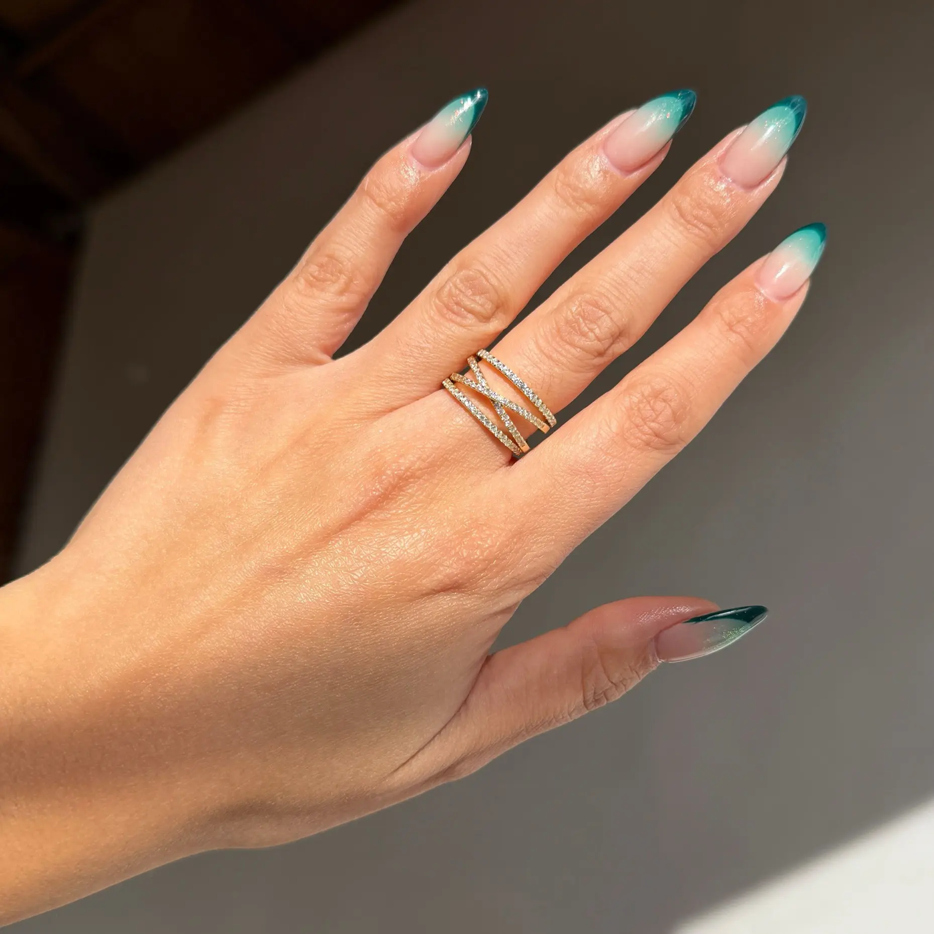 PAVOI Dainty CZ Rings Bundle - 14K Gold Plated 3 Pack Eternity Bands and X Criss Cross Ring for Women - Stackable CZ Ring Set PAVOI Dainty CZ Rings Bundle - 14K Gold Plated 3 Pack Eternity Bands and X Criss Cross Ring for Women - Stackable CZ Ring Set