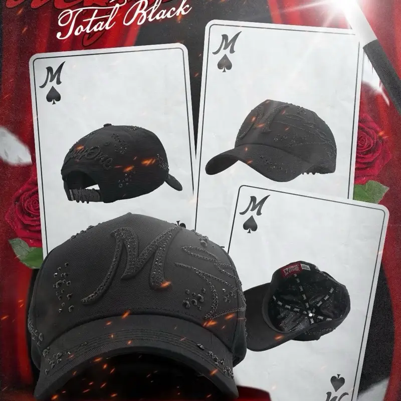 ThirtyOne Hats 31Hats Mago Forever Total Black Last Edition