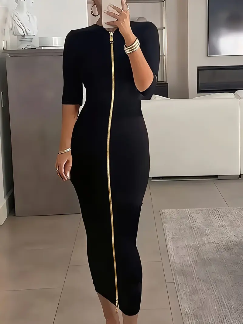 half sleeve black dress in winter - TikTok Shop half sleeve black dress in winter - TikTok Shop