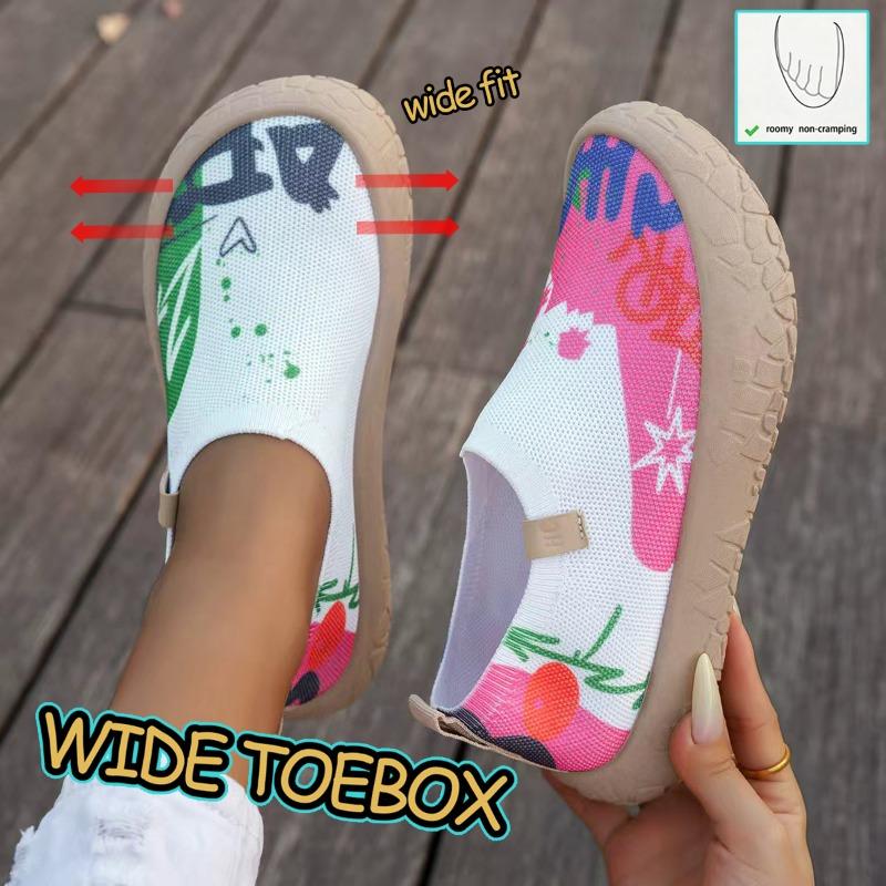 Women'S Round Toe Soft Sole Comfortable Casual Athletic Shoes - Barefoot Shoes, Women Shoes, Sneakers