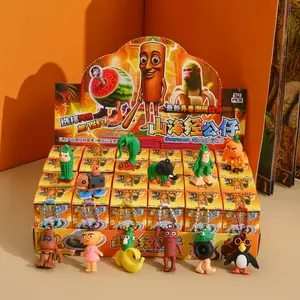 24pcs Italian Brain Blind Box Gift Set, Surprise Party Gifts, Random Keychains, Pendants, Versatile Bag Hooks, Perfect for New Year, Easter, Valentine's Day