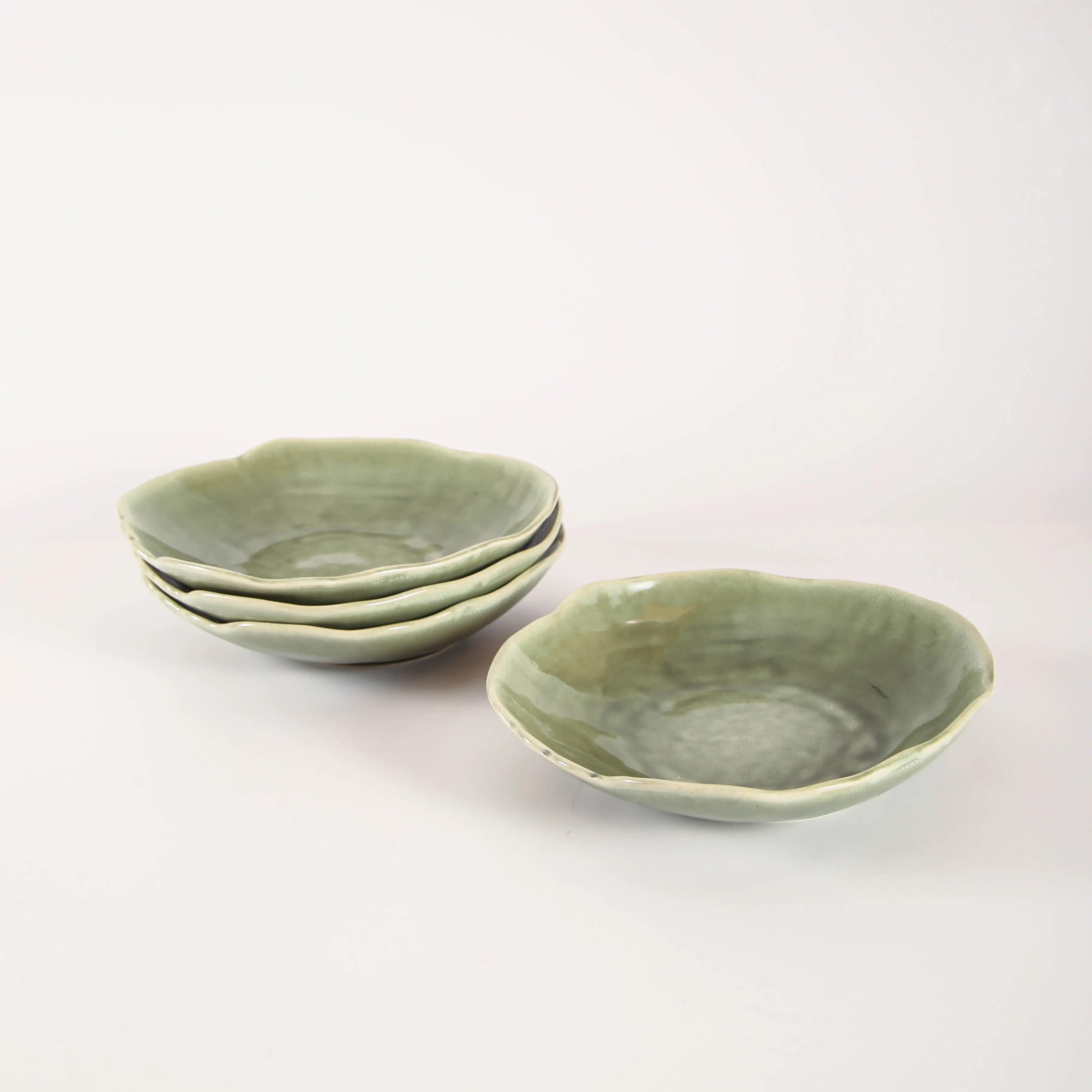 Royal Olive Organic Deep Plate Set