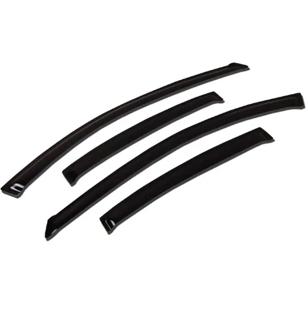 Outside Mount Rain Guards for Chevrolet Traverse 2009-2017, Dark Smoke Window Visors, Window Deflectors, Vent Shades, 4PCS - WV-085