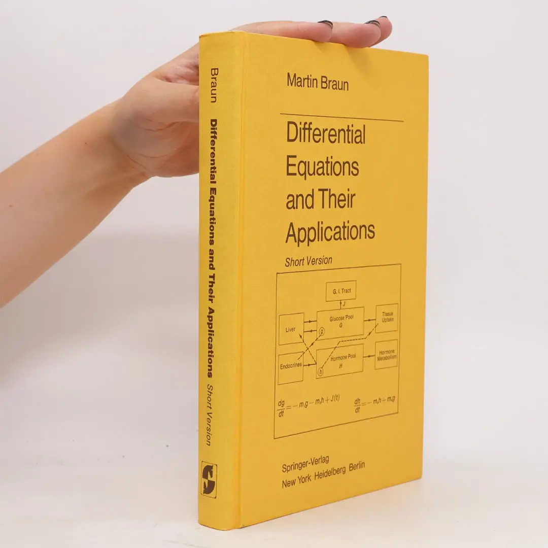 Differential Equations and Their Applications (Texts in Applied Mathematics)