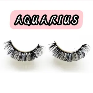 AQUARIUS LASHES Eyelashes Lightweight Cosmetic Eyelash Extensions for Air Signs, Stylish and Comfortable Design - Eyelashes Extensions, Makeup