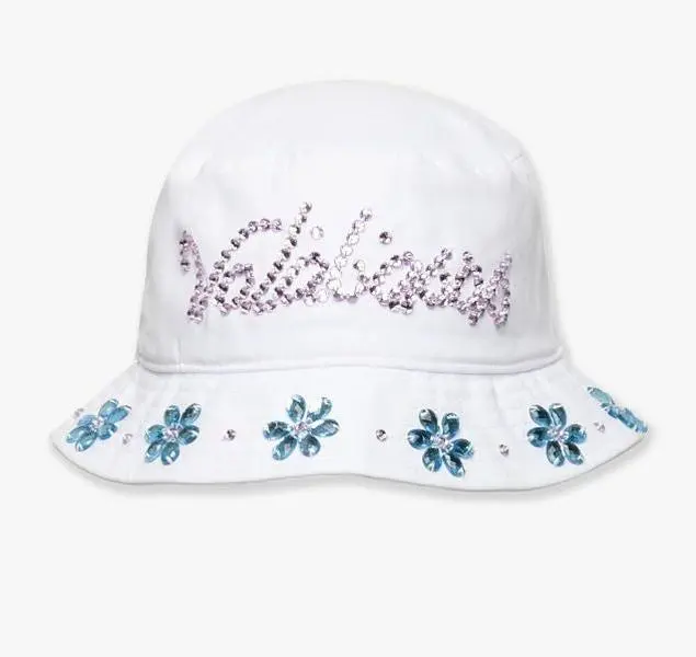 Valabasas Gem Bucket Hat White 1002