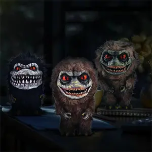 Alien Monster Doll Prop Creepy Plush Doll Horror Movie Alien Prisoner Stuffed Toy Funny Ugly Critters Halloween Party Decoration