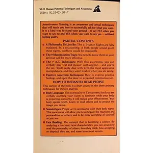 USED-Assertiveness training & how to instantly read people by Dick Sutphen (Paperback)