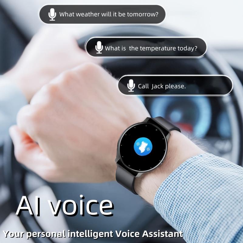 Brand new large-screen smart watch, supports Android/Apple systems, supports high-definition voice calls, equipped with various sports modes, suitable for exercise, outdoor activities, sleep monitoring, and daily wear.