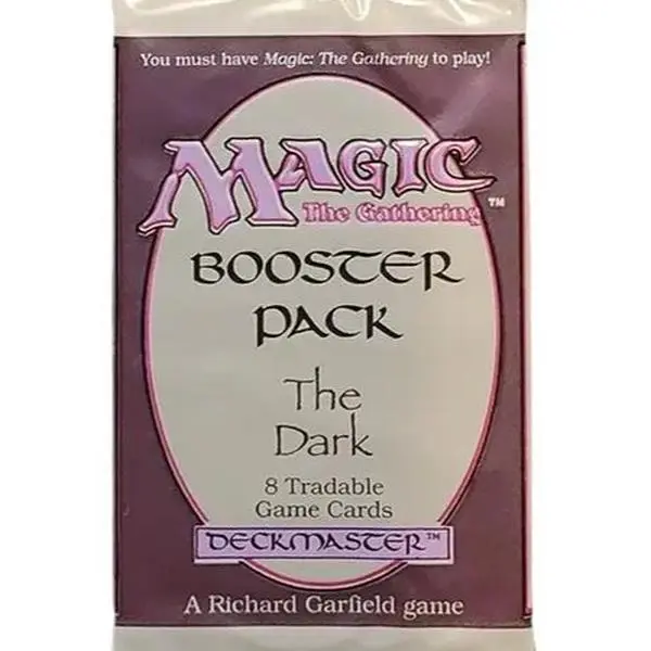 Magic: The Gathering - The Dark (DRK) - Booster Pack - 8 Card Pack with 6  Commons and 2 Uncommons - TikTok Shop
