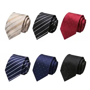 Randomly selected men’s tie — one of six unique designs, classic and stylish, suitable for business or formal occasions