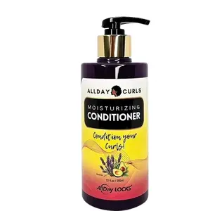 ALLDAY Curls Moisturizing Conditioner 12oz - Moisturizing Formula for Curls with SPF 20