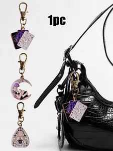 Elegant Alloy Keychain with Lobster Clasp, DIY Key Ring for Bags & Wallets, Women's Fashion Accessory, Car Key Chain, Party Gift, Trendy Cute Keychain, Fashionable Alloy Keychain