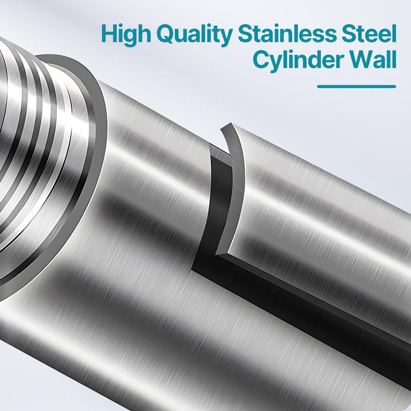 Manual High-Pressure Drain Cleaner Pump with Stainless Steel Snake & Free Gloves – No-Power Multi-Use Clog Remover for Toilet, Kitchen Sink, Bathroom & Floor Drains