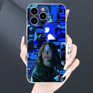 Spring Easter Carnival 1pc Billie for Iphone 16/15/14/13/12/11 Plus Pro Max - TPU in White And Black, Offers Shockproof Protection And Is a Great Option for Phone Decoration.