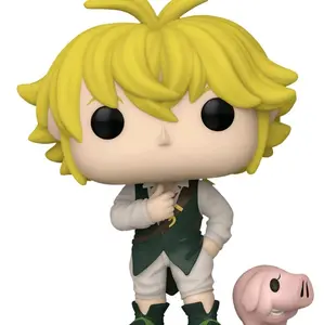 Seven Deadly Sins Meliodas and Hawk Buddy Vinyl Figure