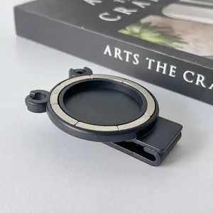 Magnetic Phone Stand with Anti-Loss Lanyard and Backpack Clip, Strong Magnetic, Single Button Operation, Ideal Gift for Daily Use