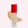 Turn Up The Base Full Beat Liquid Foundation - Full Coverage, Soft Matte, Longwear, Waterproof, Sweat-Proof, Silicone-Free Blurring Foundation