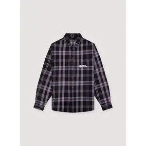 Ksubi Vulture Flannel Shirt Plum