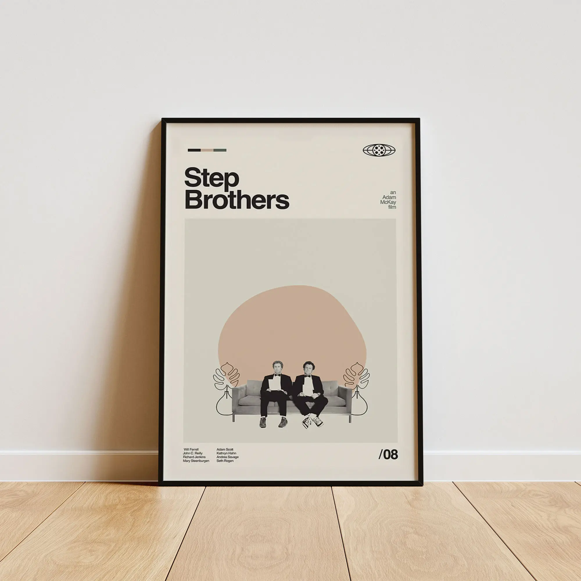 Step Brothers Poster, Contemporary Wall Decor, Modern Home Aesthetic, Interior Decoration Print