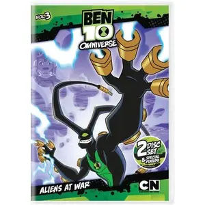 Ben 10: Omniverse: Volume 3: Aliens at War  [DVD Video Disc]