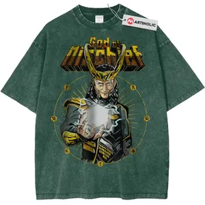 Loki Shirt, MCU Avengers Comics Shirt, Vintage TShirt 45741 1959