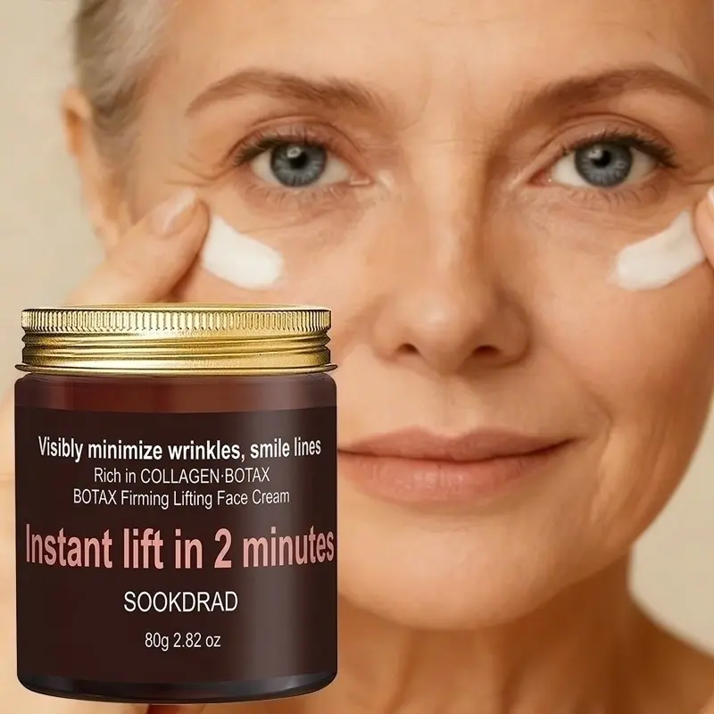 Botax Firming Face Cream with Collagen and Botax, Instant Lift, Suitable for All Skin Types, 80g, Daily Skincare Essential