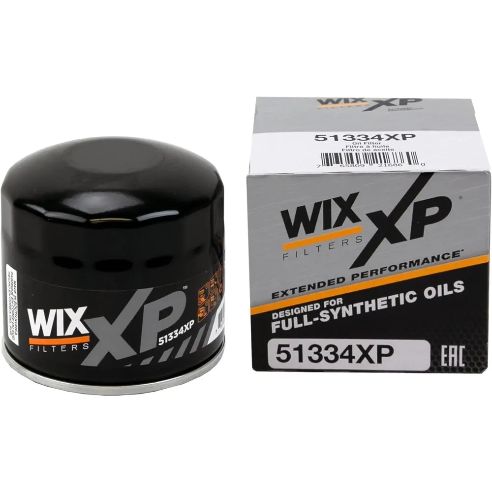 WIX XP 51515XP Engine Oil Filter - 23 Micron, Natural Fibers, Extreme Drive, Extended Performance, Superior Advanced Filtration Efficiency, Synthetic-Blended Media, OE-Outperforming, Easy Install, Synthetic-Compatible for Select Acura, Chevrolet Vehicles