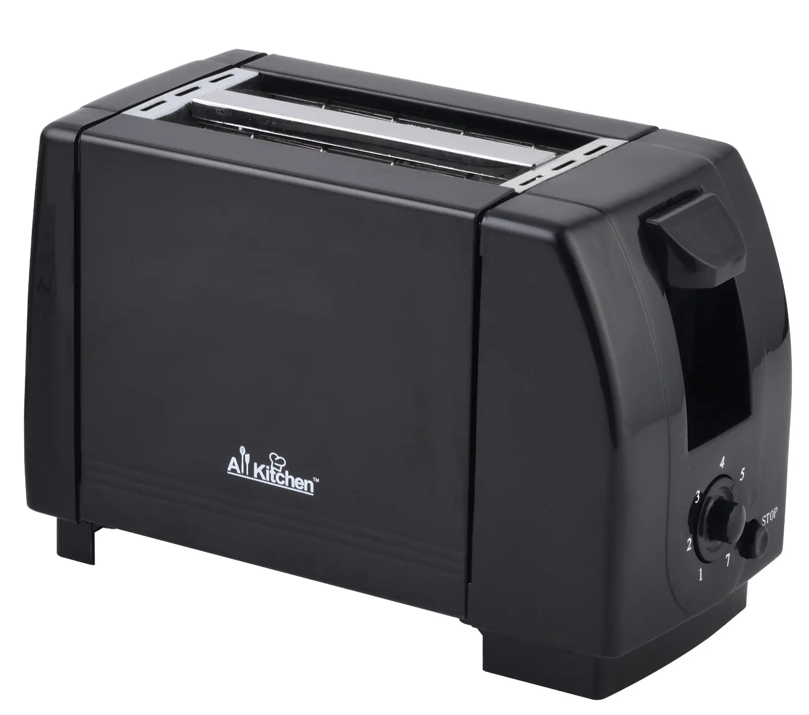 Cool Touch Toaster with 6 Temperature Settings & Extra Wide 1.25" Slots for Bagels, Waffles, Specialty Breads, Puff Pastry, Snacks, ETL Certified, 2 Slices