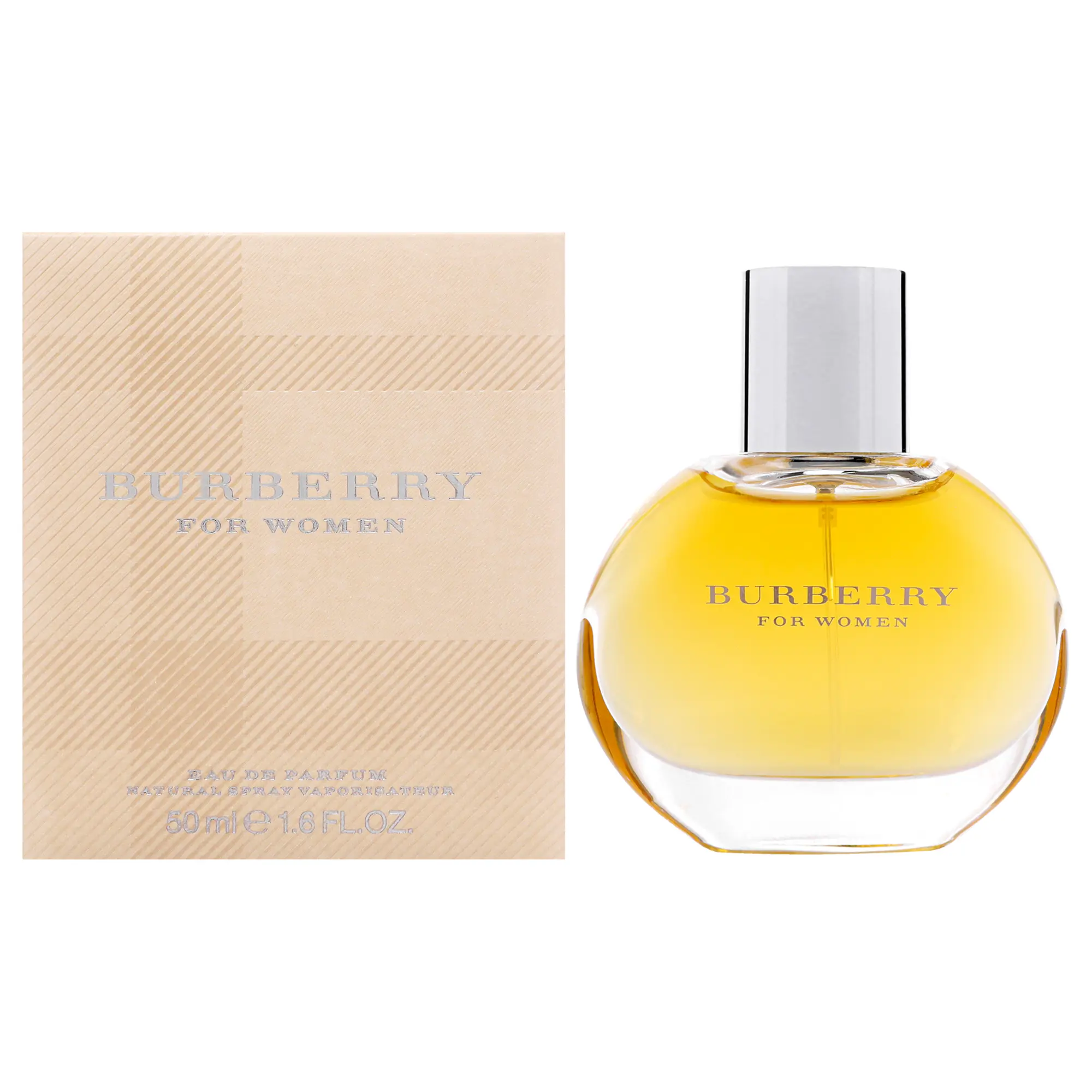 BURBERRY by Burberry for Women EDP Spray, Classic Elegance Perfume for Women with a Warm & Inviting Scent, 1.6 oz (1 to 1.9 fl oz) in Box