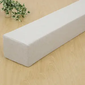 Wall Gap Filler, Thick Bed Wedge Close Gap Between Headboard and Mattress, Rectangle Long Bed Mattress Filler Bed Sofa Pillow