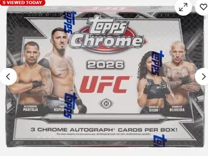 2026 Topps Chrome UFC Breakers Delight Box