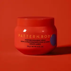 PATTERN Beauty Moisture Rich Body Cream | Hyaluronic Acid & Shea Butter, Plumping & Deep Hydration, 8 oz