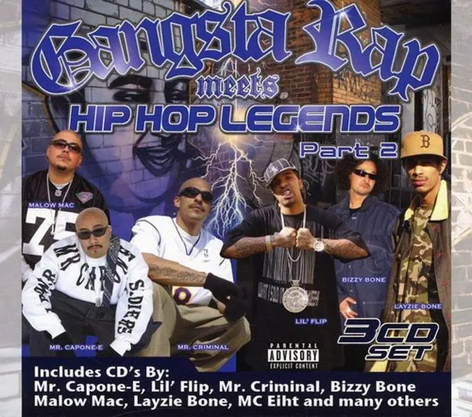 Various Artists - Gangsta Rap Meets Hip-hop Legends [Pt. 2]  [COMPACT DISC - CD] Explicit