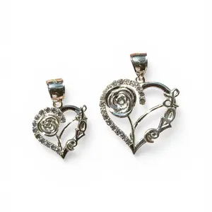 925 Sterling Silver Heart “Love” Pendant