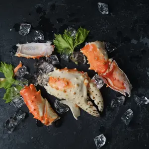 Alaskan King Crab Leg Pieces – Premium Arctic Seafood with Sweet White Meat | Gourmet Seafood for Luxury Dining