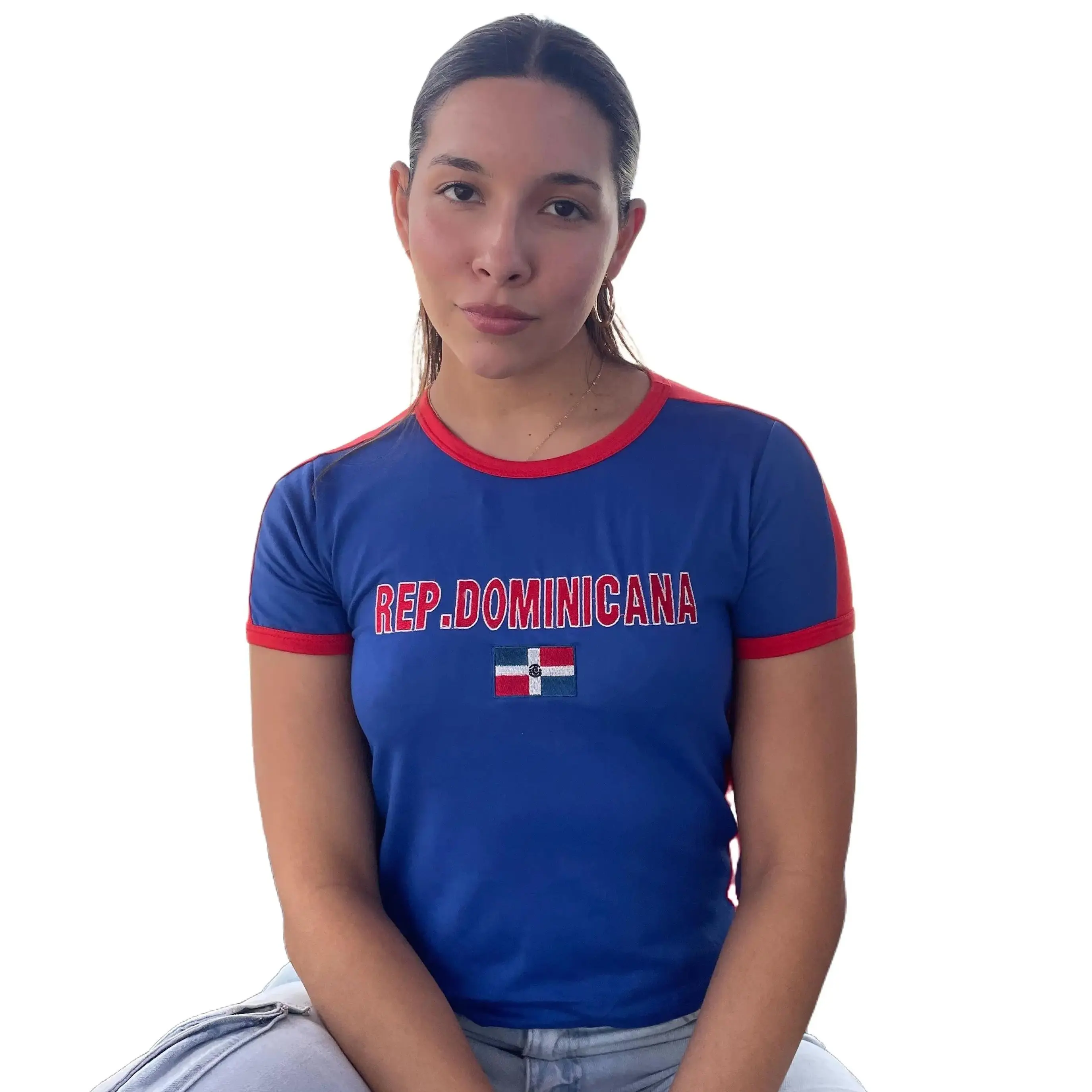 Dominican Republic Y2K Top, Y2K Top De RD, Womenswear Top, Summer Slim Fit Republica Dominicana Top
