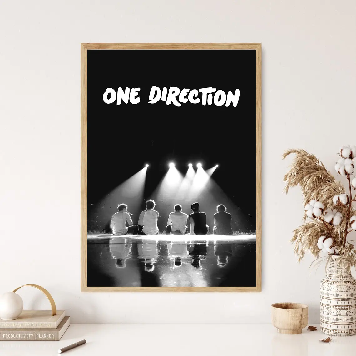 One Direction Poster, music poster, wall print