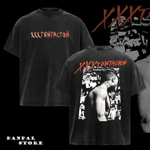 Vintage XXXtentacion Rap 2side shirt, Retro 90s Graphic Tees, Rapper Shirt, Vintage Graphic Rap Tee, Vintage Y2K, Unisex Cotton T-shirt, Graphic Tees, Streetwear Gift For Him & Womanmfort Cotton Fabric Fit Top , Top Men's and Women's Clothing . Streetwear