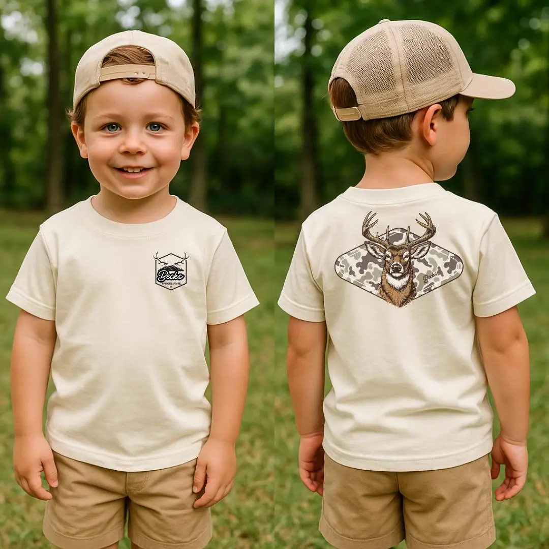Buck Camo Youth/adult Tee, Southern Boy Tshirt / Country Boy Shirt / South Shirt, Men And Women, Fashion Selections For All Occasions, Classic Cotton