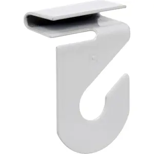 Fasteners Ceiling Track Hanger Hooks Suspends Signs and Mobiles from Drop-ceiling T-Bars (Pack of 2)