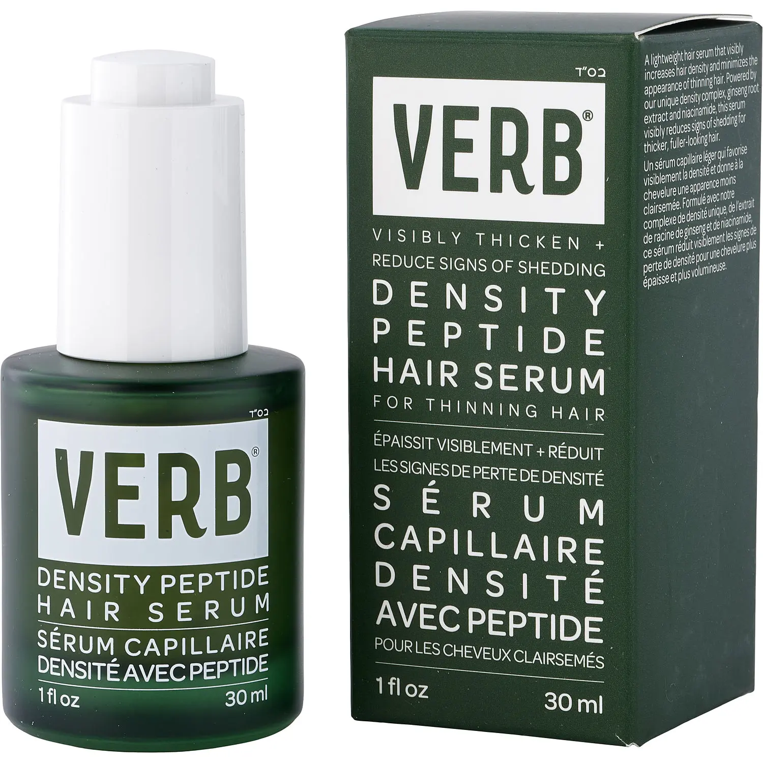 Verb By Verb Verb Density Peptide Hair Serum For Unisex