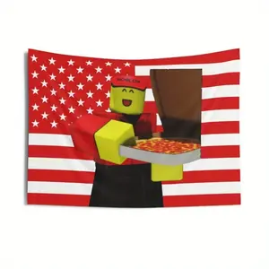 Tapestry - American Flag Forsaken Decor, Home Decoration, Dorm Room Art, Unique Wall Hanging, Room Accent 60X40 Gift Colorful