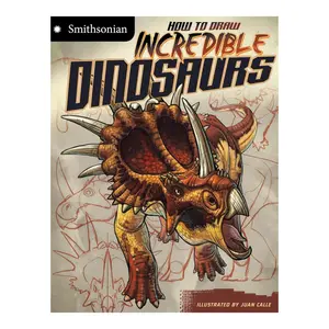 How to Draw Incredible Dinosaurs - Book for Dinosaurs and Artists