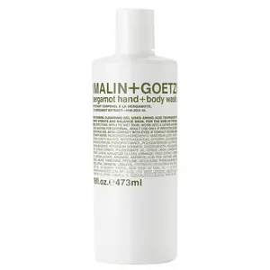 MALIN+GOETZ Hand + Body Wash | Gentle Foaming Cleanser with Botanical Extracts and Amino Acids | Hydrating, pH-Balanced, Unisex Scent | Vegan & Cruelty-Free (Eucalyptus, Bergamot, Rum, Cannabis)