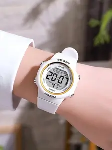 Unisex Student Electronic Watch, Multifunctional Waterproof Alarm Clock, High Aesthetic College Style Women's Electronic Watch, Digital Watch