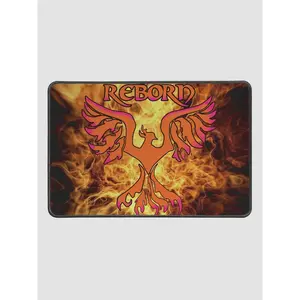 Fire Phoenix Rebirth Desk Mat 12”x 18”