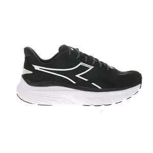 diadora Womens Equipe Nucleo Running Sneakers Shoes - Black, White
