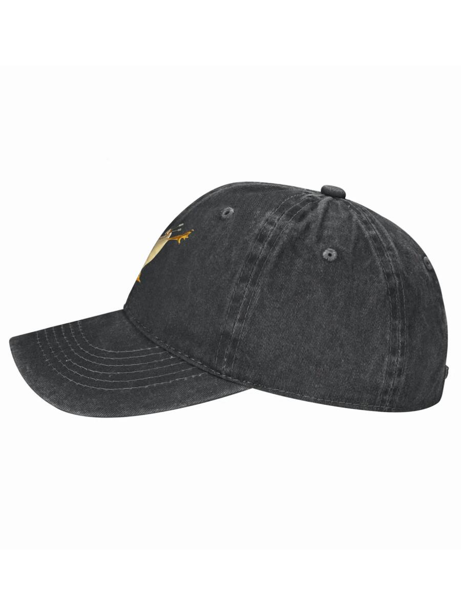 Funny Drunken Rooster Vintage Washed Cotton Hat Humorous Gift for Beer Lovers Daily Wear Classic Design